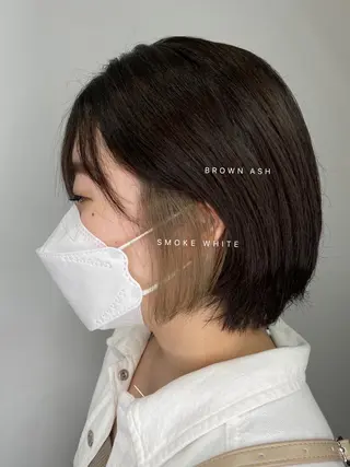 カラー ⌇🌹透明感カラー 🌹ᴍᴇɢᴜᴍɪ ⌇のヘアスタイル