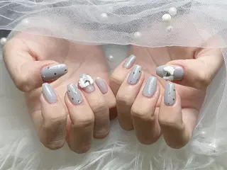 ネイル 【Eclat エクラ】nail&beauty所属・Eclat〔エクラ〕 MOEKA𝜗𝜚*のネイルデザイン