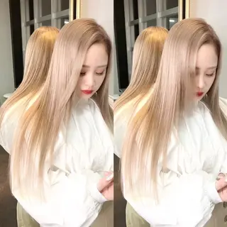 ロング カラー 山口 航輝のヘアスタイル