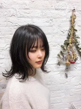 ミディアム 当日予約⭕️ keng.のヘアスタイル