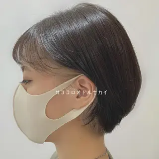 ショート カラー teddy所属・レイヤーカット// メイのヘアスタイル