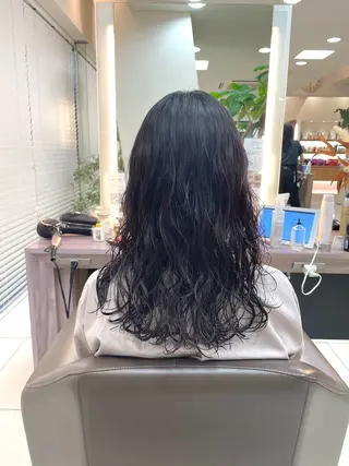 ロング パーマ ヘッドスパ/ 鎌倉　アズサのヘアスタイル