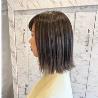 ミディアム カラー ヘアケアサロン MAIN[メイン]のヘアスタイル