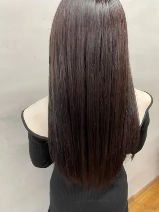 セミロング カラー 女性リピ90%🍨 🩷佐藤みずきのヘアスタイル