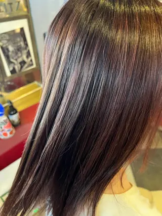 ミディアム 横浜ロングミディアム レイヤー/ 平林侑馬のヘアスタイル