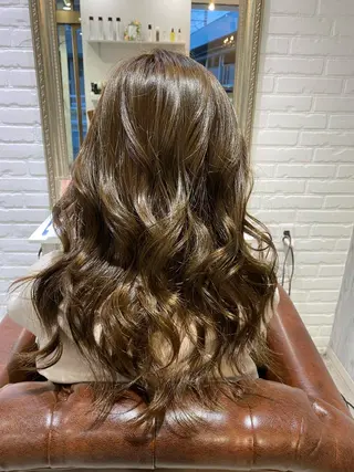 ロング カラー Renatus店長 金子裕美のヘアスタイル