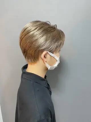 ショート カラー ヘアアレンジ メンズ 店長✂️KOTA✂️ oggiottoのヘアスタイル