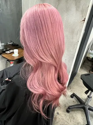 ロング maya レイヤーカットのヘアスタイル