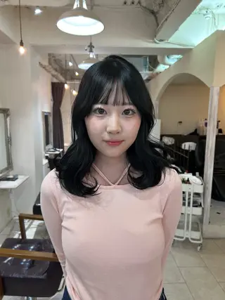 ロング カラー ハイトーン/ ヘアセット.nanoのヘアスタイル