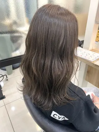 ロング カラー 韓国ヘア／艶カラー minamiのヘアスタイル