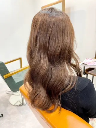 ロング モデル募集中lore 中村かれんのヘアスタイル