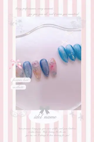 ネイル Gimick所属・Gimick 🎀のネイルデザイン