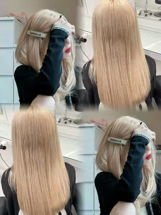 ロング カラー ヘアアレンジ 透明感💕今っぽ似合 わせ𝐍𝐨. 𝟏のヘアスタイル