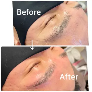 メンズ アイブロウ 《美肌&眉毛・美爪育成》深爪&長さ出し・フィルイン対応 RimisNailxbeauty 名駅所属・RimisNail /Jasmine ♡の眉毛・アイブロウイメージ