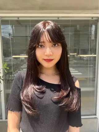 カラー ハイトーン/くすみ カラー seina★のヘアスタイル