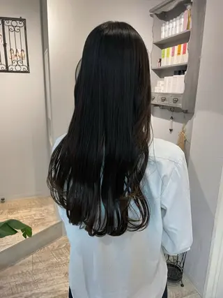 ロング HAIR CARE DHK所属・坪森 野々香のヘアスタイル