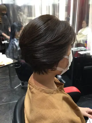 ショート カラー Annon プライベートサロンのヘアスタイル