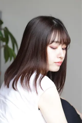 ロング 山本 尚輝のヘアスタイル