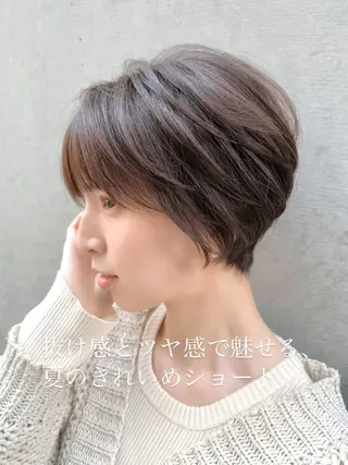 ショート 大人美人ショート 杉浦主馬のヘアスタイル