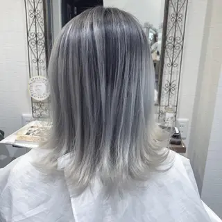 ミディアム 皆巳 達郎のヘアスタイル