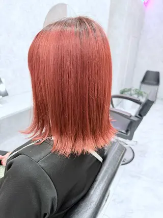 ショート カラー 🌺ハイトーン🌺 矢葺 なぎさ🌺🌺のヘアスタイル