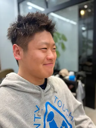 ショート メンズ there所属・there_ Issaのヘアスタイル