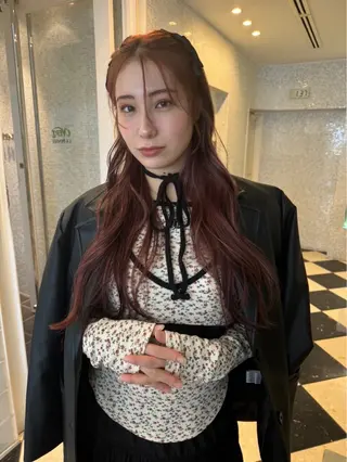 ロング カラー レイヤーカット/ 凜音(リノン)🎀のヘアスタイル