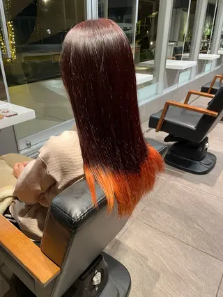 セミロング カラー AIN.ANLY.所属・顔まわりカット/レイ ヤーカット/小池 祐のヘアスタイル