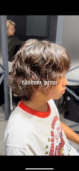 パーマ メンズ メンズパーマ特化 🌟Gakutoのヘアスタイル