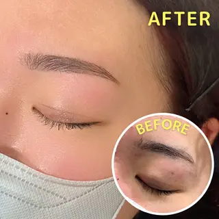 アイブロウ HAIR&MAKE POSH 日暮里のネイルデザイン