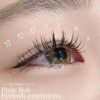 マツエク・マツパ Pixie Bob 🐈‍⬛　位田のマツエク・マツパデザイン