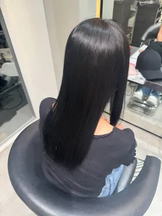 ロング 大宮/透明感カラー＆ 美髪矯正🎀ゆづきのヘアスタイル