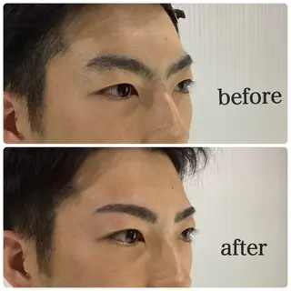 アイブロウ メンズ専用アイブロウサロンCREA所属・Fukunaga emiの眉毛・アイブロウイメージ