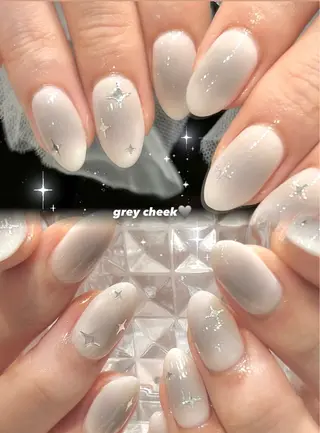 ネイル 🎀チーク/ちゅるん 🫧chisa🎀のネイルデザイン