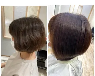 高難易度縮毛矯正　春日井　Soea(ソイア)所属・多久間 喬介のヘアスタイル