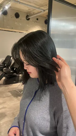 カラー 縮毛矯正モデル募集中 FUKI🎀🖤のヘアスタイル
