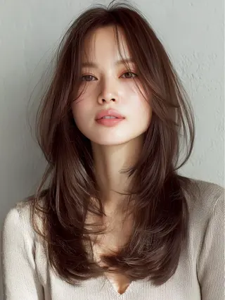 ロング 石川 陽斗のヘアスタイル