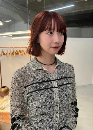 ミディアム the hinc所属・miyu /大阪 /レイヤーカットのヘアスタイル