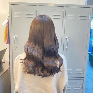 セミロング カラー ヘアアレンジ 🌷愛されヘア🌷 伊藤　万裕のヘアスタイル