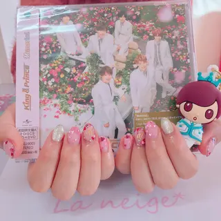 ネイル La neige* yuki 🥯🍑のネイルデザイン