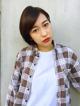 ショート カラー コジマ ダイスケのヘアスタイル