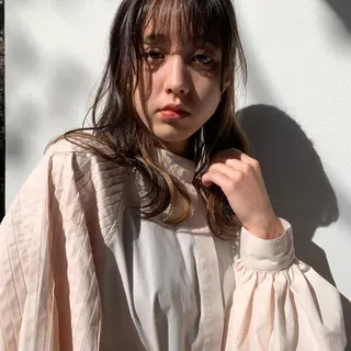 ロング Ririkoボブ 透明感カラー🤍のヘアスタイル