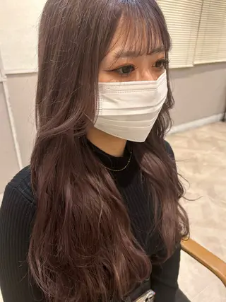 ロング カラー La Bonheur hair Olivier北千住店【ラボヌールヘアーオリヴィエ】所属・RAN 🎀のヘアスタイル