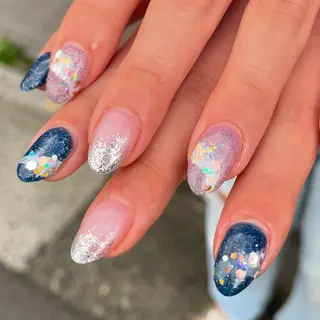 ネイル 🎀NAIL🎀 AI🪄︎︎◝✩のネイルデザイン