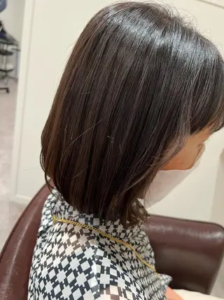 ミディアム 井上 美春のヘアスタイル