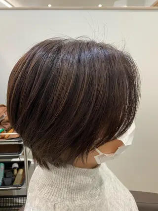 ショート カラー 坂上 立のヘアスタイル