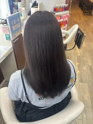 セミロング さとう さくらのヘアスタイル