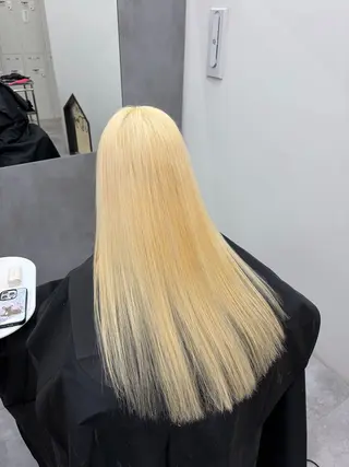 ロング カラー L STUDIO心斎橋店「エルスタジオ」所属・🦋韓国ヘア💙 RUNAのヘアスタイル