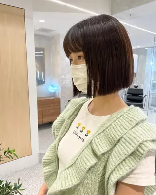 ショート 遠藤 眞実のヘアスタイル