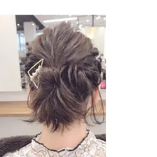ヘアアレンジ GRANLUSSO 〜グランルッソ駅前店所属・木口 嘉美のヘアスタイル